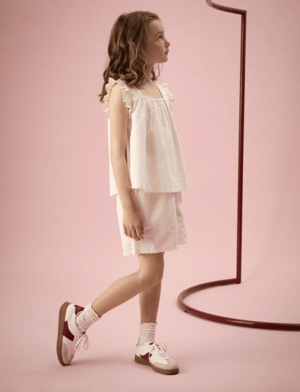 Top Embroidery Cloud Creamie 