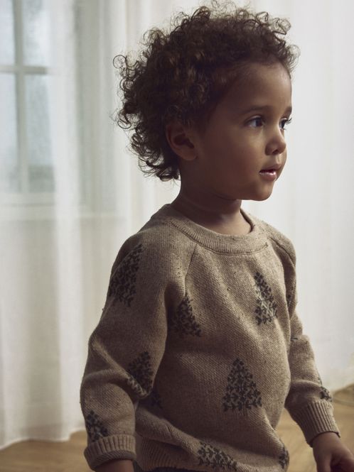 Hovedbilde Galto Genser Juletre Oxford Tan Lil Atelier