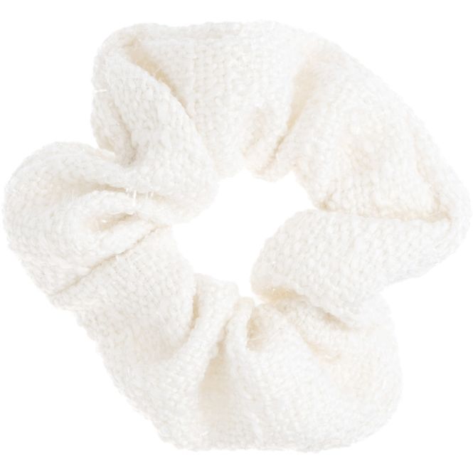 Hovedbilde Tweed Scrunchie Off White DARK