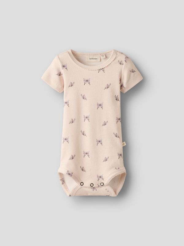 Gayo Kortermet Body Butterfly Peach Blush Lil Atelier