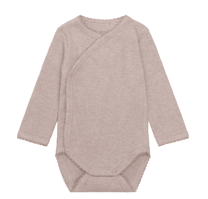 Hovedbilde Body Wrap Rib Pale Mauve Melange Fixoni