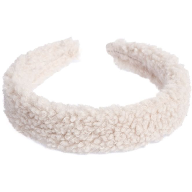 Hovedbilde Teddy Hair Band Broad Sand DARK
