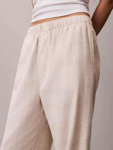 Hovedbilde Pysjbukse Flanell Beige Calvin Klein 