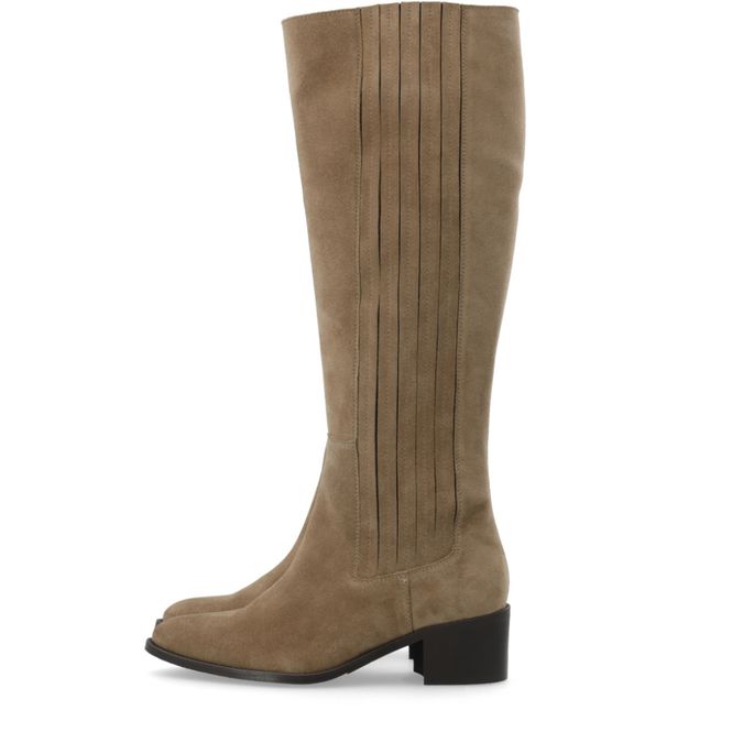 Hovedbilde BIACAROL Chelsea Knee High Boot Oily Suede Bianco