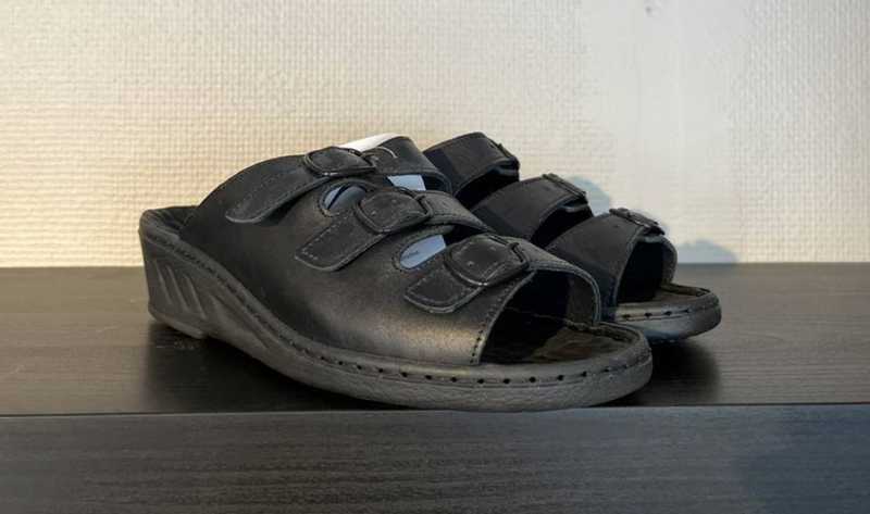 Skinn Sandal Naturform 