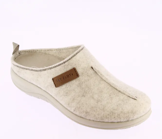 Hovedbilde Tøffel Viterbo Beige Fly Flot