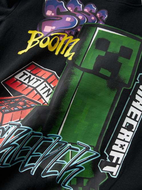 Hovedbilde Genser Minecraft Sweatshirt Black Name It 