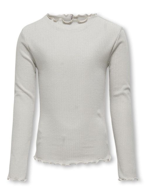 Hovedbilde Glittertopp Genser Idol O-Neck White Kids Only