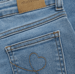 Hovedbilde Jeans Wide Loose Fit Light Dusty Blue Minymo