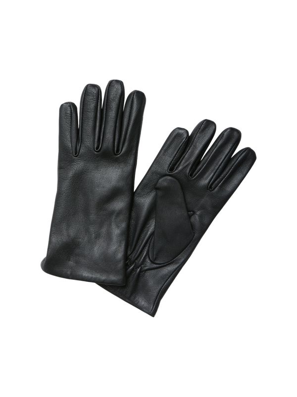 Marina Leather Glove Selected Femme