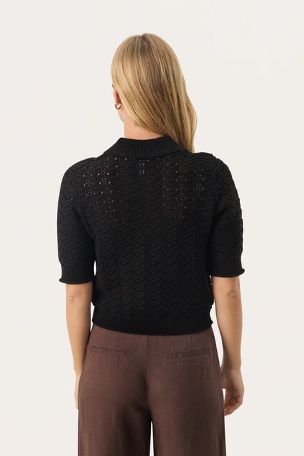 Hovedbilde Rhoda Cardigan Black Part Two
