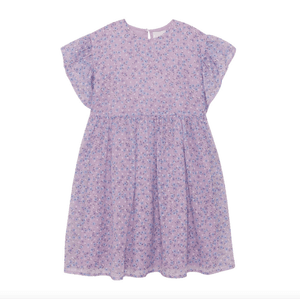Hovedbilde Kjole Flower Dobby Lavender Frost Creamie
