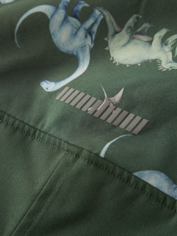 Softshelldress Alfa Jungle Green Dino Name It 