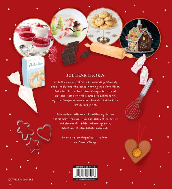 Hovedbilde Julebakeboka - Elin Vatnar Nilsen