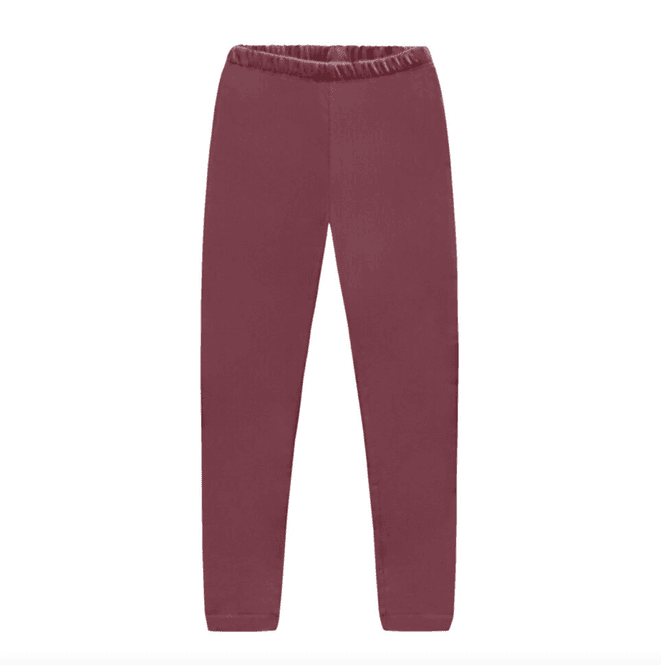 Hovedbilde Leggings Sweat Crushed Berry Minymo