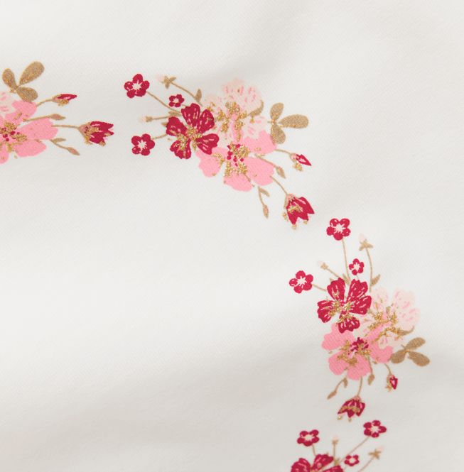 Hovedbilde T-Skjorte Flower Rose Smoke Creamie 