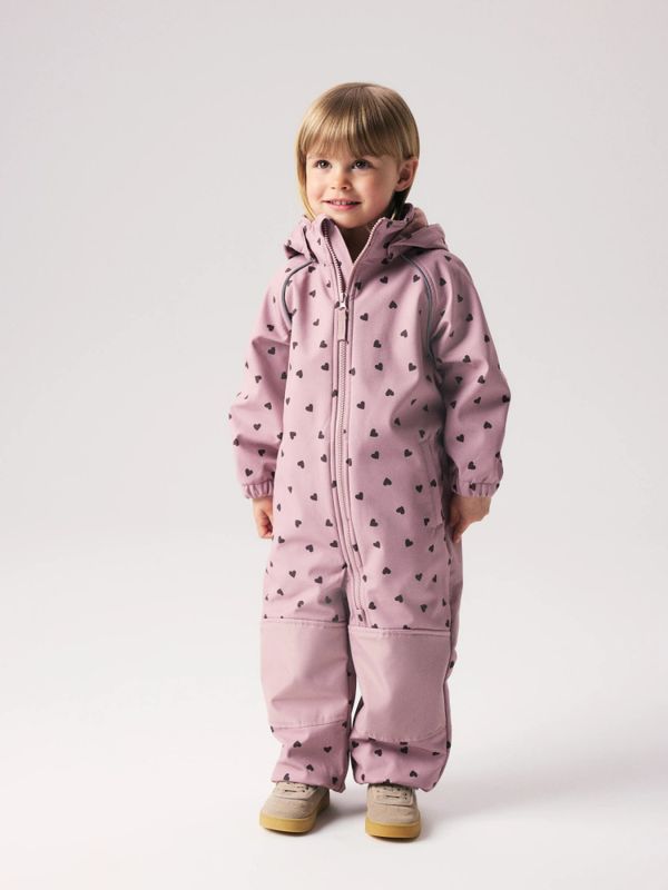 Softshelldress Alfa Woodrose Hearts Name It 