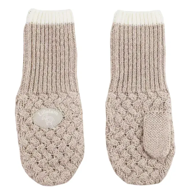 Hovedbilde Votter Classic Beige Lillelam 