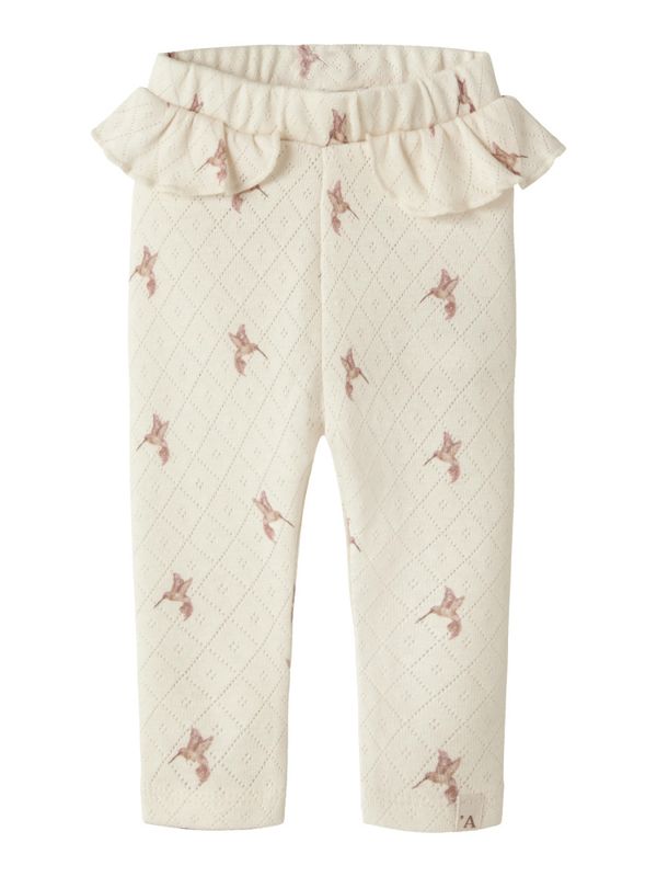Rachello Slim Leggings Turtledove Bird Lil Atelier