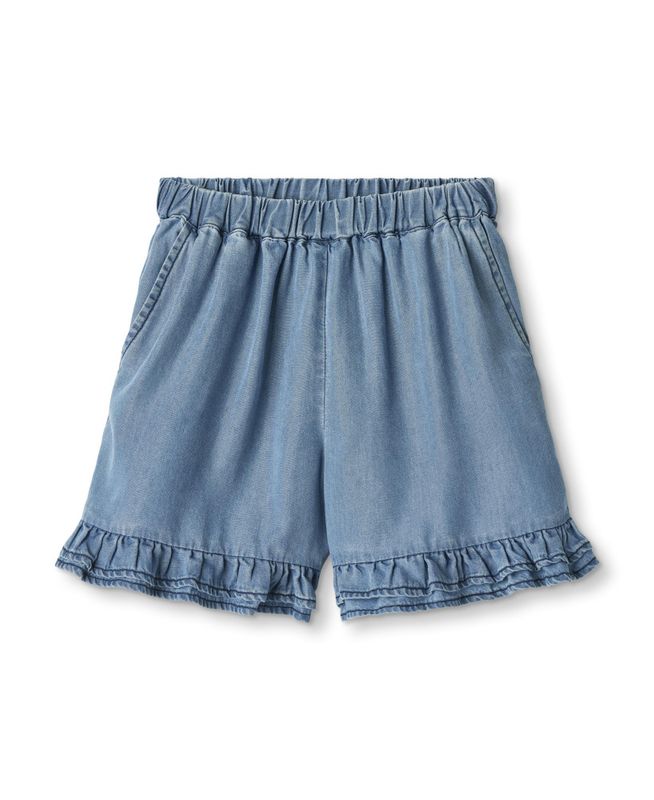 Hi Shorts Light Blue Denim Fliink