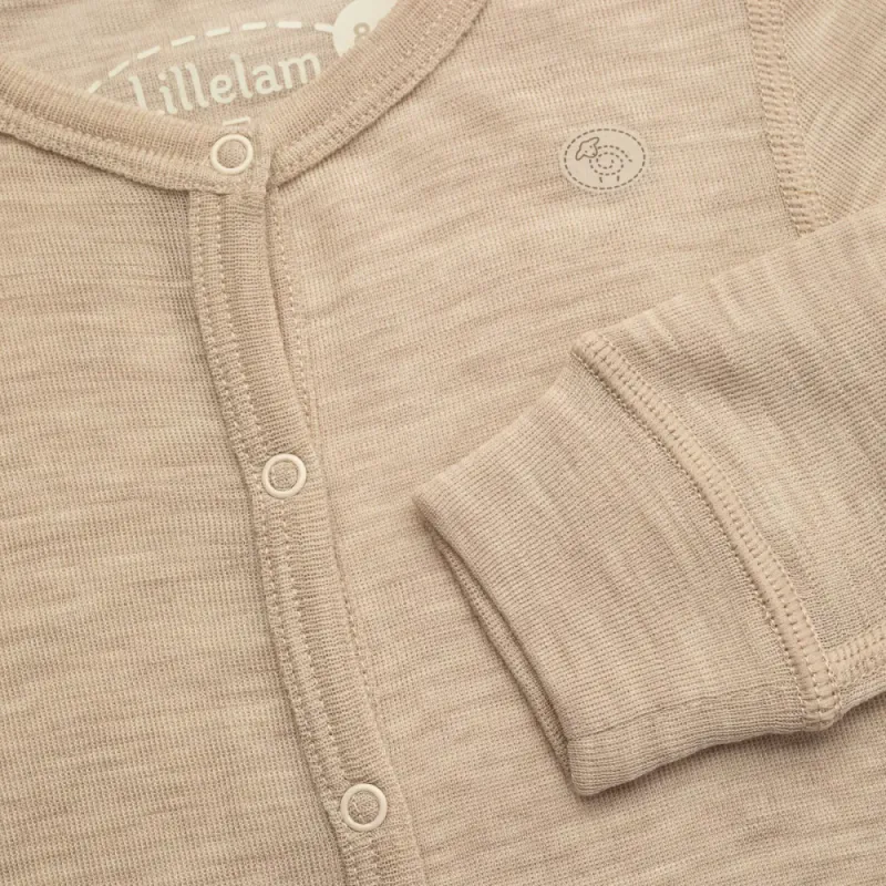 Ullpysj Lys Beige Lillelam 