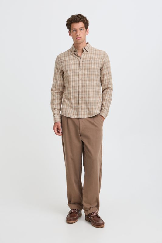 Jose Shirt Simply Taupe Casual Friday 