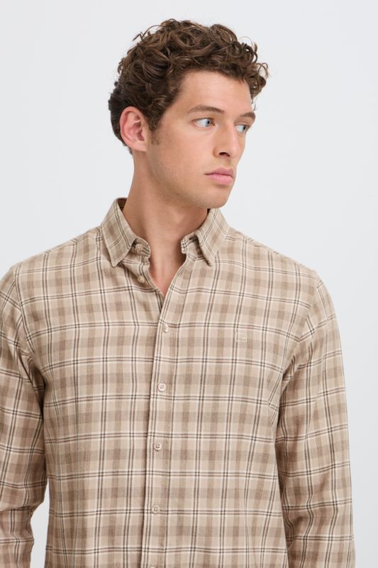 Jose Shirt Simply Taupe Casual Friday 