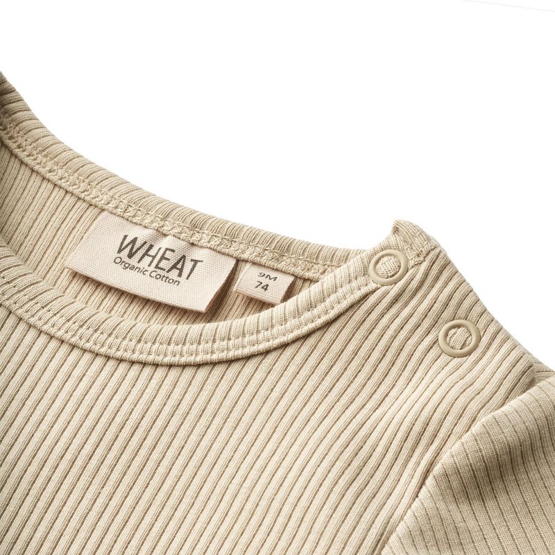 Rib Body Langermet Spencer Feather Grey Wheat