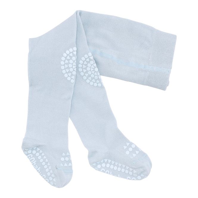 Hovedbilde Kravle Strømpebukser Bomull Sky Blue GoBabyGo