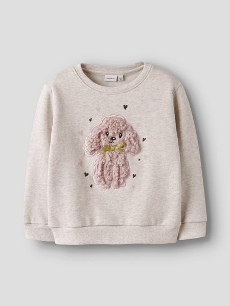 Nuruby Sweat Bru Peyote Melange Name It