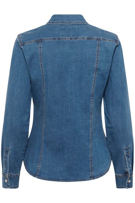 Hovedbilde Olaskjorte Sanilla Medium Blue Denim Part Two