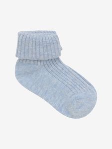 Hovedbilde Baby Sock Rib 3pk Winter Sky Minymo 