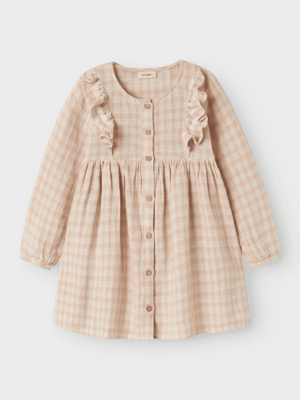 Kjole Dagmar Peach Whip Lil Atelier 