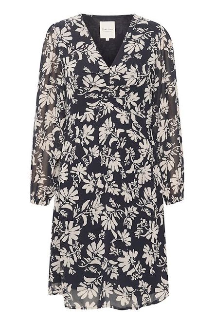 Hovedbilde FioniaPW Dress Dark Navy Stencil Part Two 