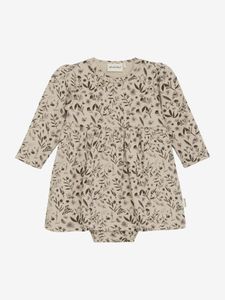 Hovedbilde Kjole Langermet AOP Sweat Smoke Gray Minymo