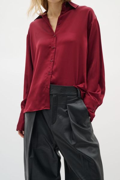 Bluse Pauline Cabernet Red In Wear 