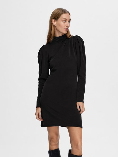 Hovedbilde Fenja LS Short Dress Black Selected Femme