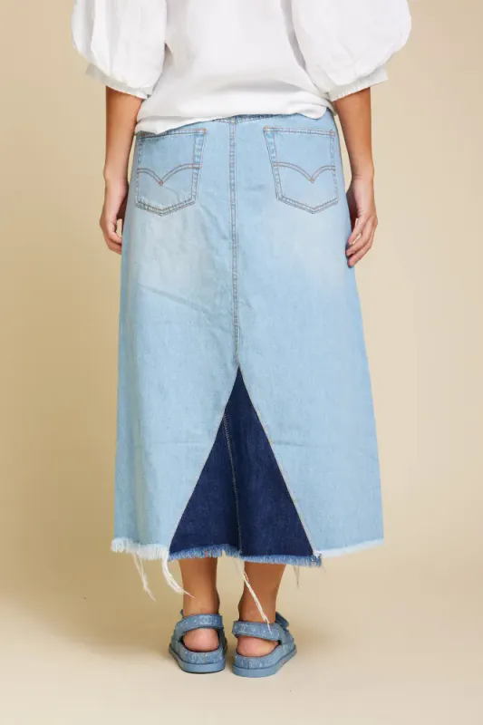 Buffalo Denim Skirt Line Of Oslo