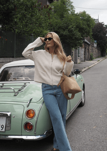 Hovedbilde Sia Ras Knit Cardigan Birch Selected Femme