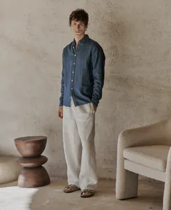 Hovedbilde Olaskjorte Amilton LS Linen Mix Casual Friday 