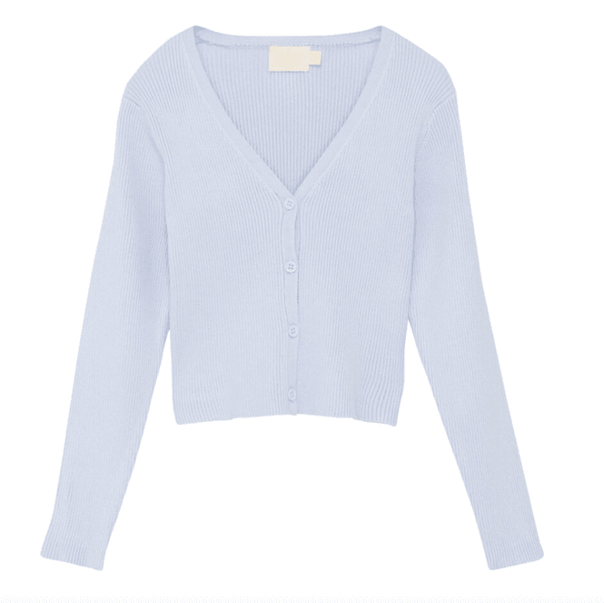 Hovedbilde Cardigan Rib Heather Creamie 