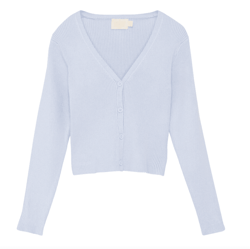 Cardigan Rib Heather Creamie 