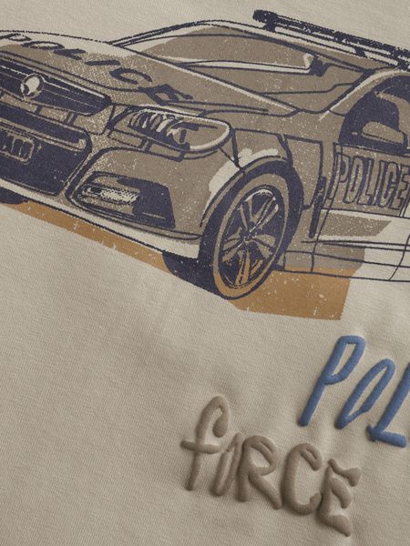 T-Skjorte Police Oxford Tan Minymo 