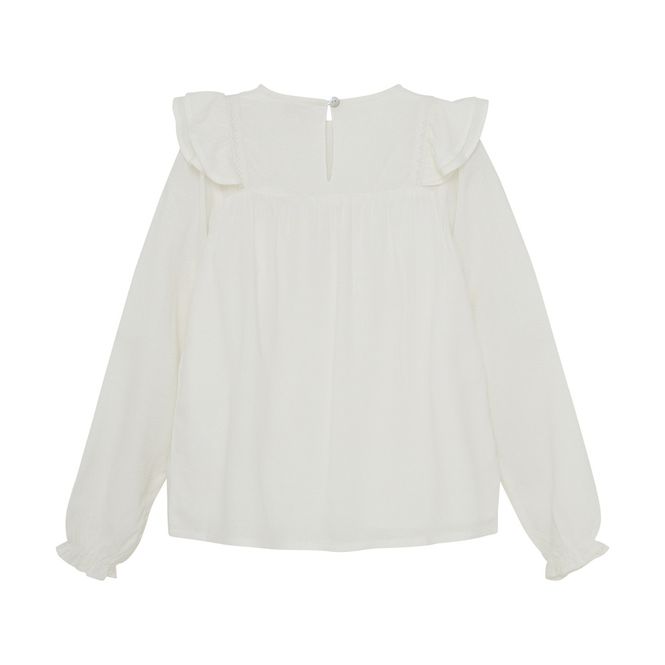 Hovedbilde Bluse Dobby Cloud Creamie 
