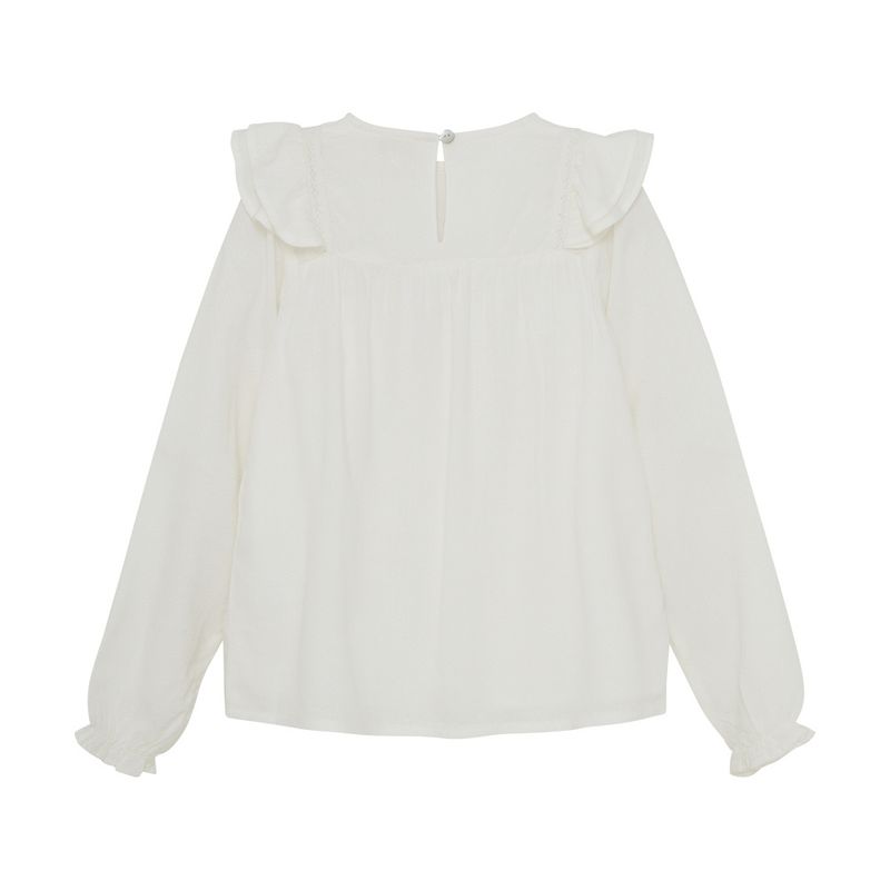 Bluse Dobby Cloud Creamie 