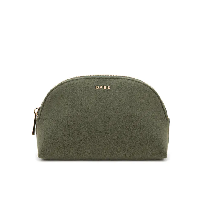 Hovedbilde Velvet Make Up Pouch Small Army DARK