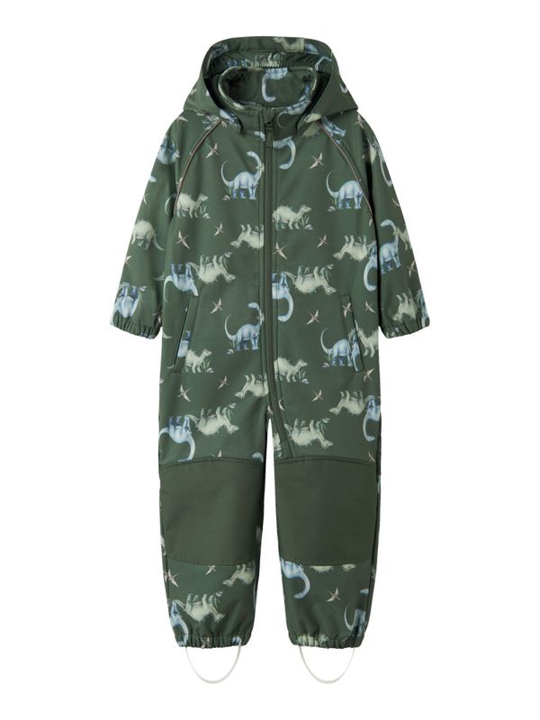 Softshelldress Alfa Jungle Green Dino Name It 