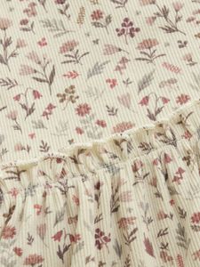 Hovedbilde Dress Langermet Rib Mini Flower Sandshell Minymo