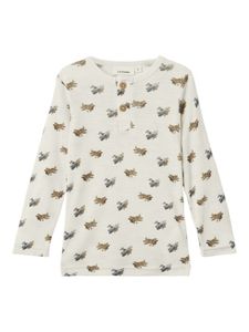 Hovedbilde Ulltrøye Nalu Wool/Modal Slim Top Turtledove Lil ...